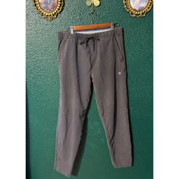 Mack Weldon Men’s Ace Sweatpants Tapered Jogger Gray Sz Large - Picture 1 of 4